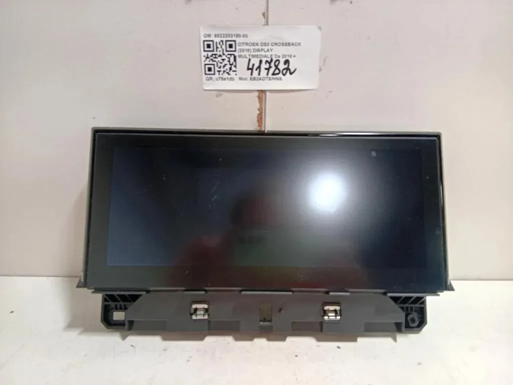 Display Multimediale 9822203180-00 Citroen DS3 Crossback 2018