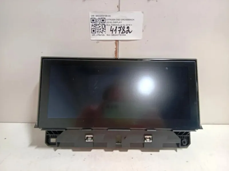 Display Multimediale 9822203180-00 Citroen DS3 Crossback 2018