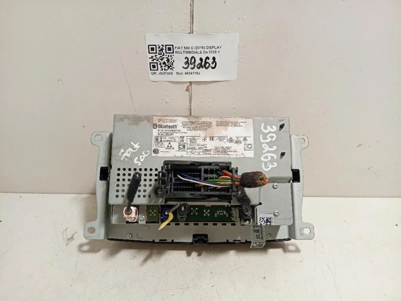 Display Multimediale  Fiat 500 C 2015