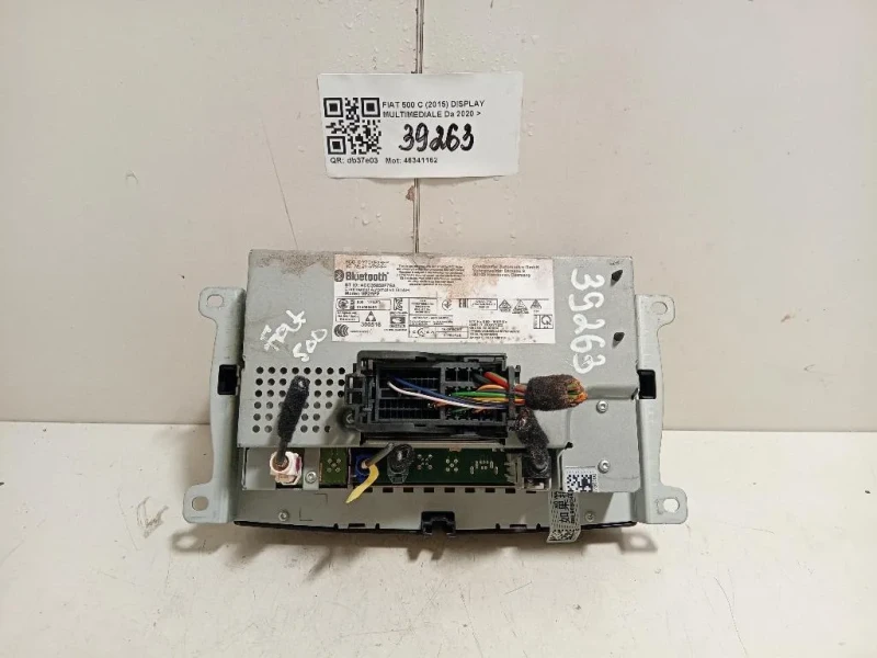Display Multimediale Fiat 500 C 2015