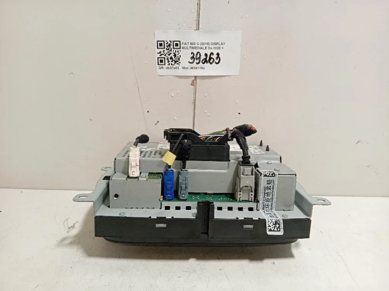 Display Multimediale Fiat 500 C 2015