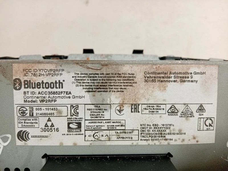 Display Multimediale  Fiat 500 C 2015