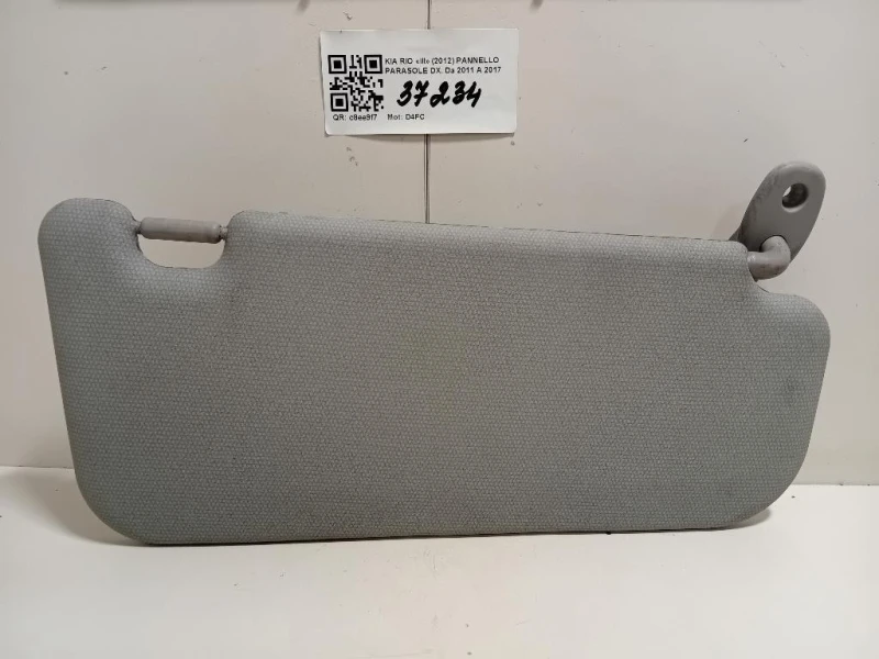 Pannello Parasole SX Kia RIO III 2012