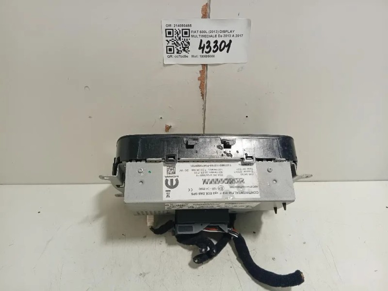 Display Multimediale 214080465 Fiat 500L 2013