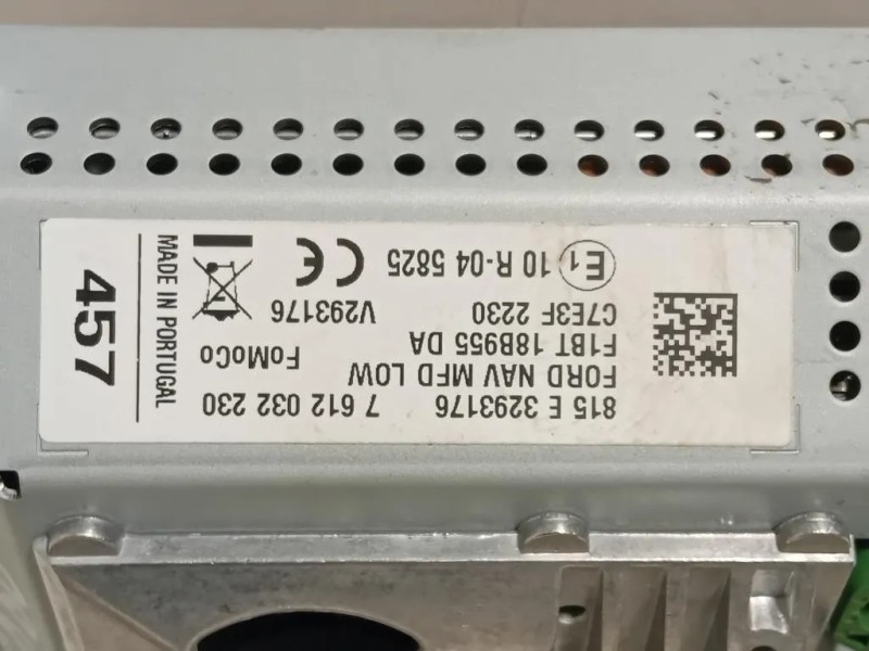 Display Multimediale F1BT-18B955-DC Ford Fiesta VI 2008