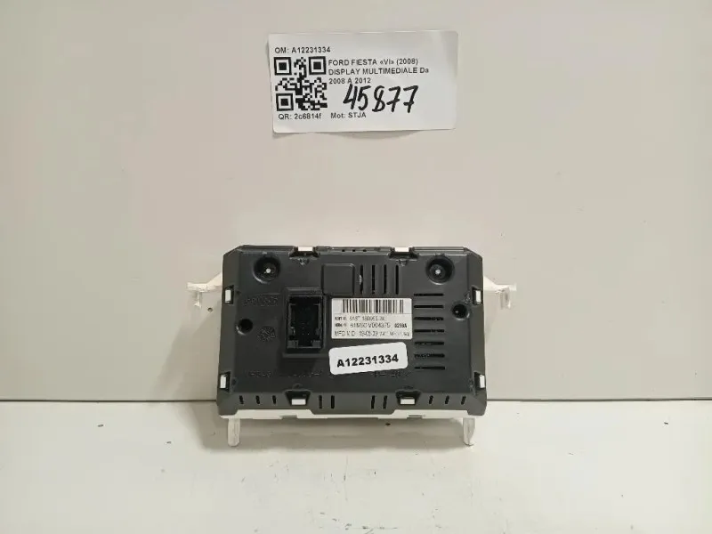 Display Multimediale A12231334 Ford Fiesta VI 2008