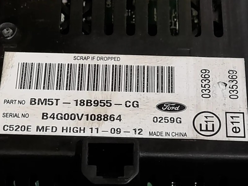 Display Multimediale BM5T-18B955-CG Ford Focus IV 2011