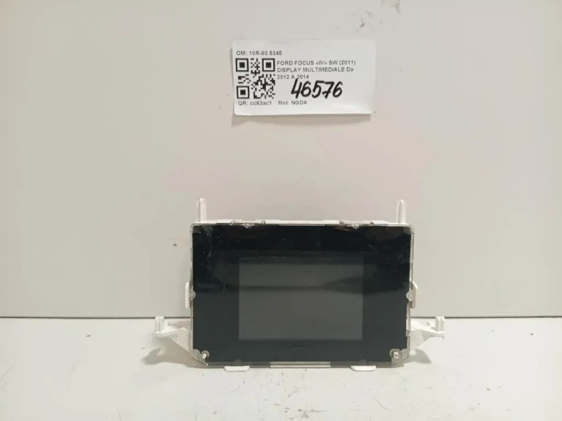 Display Multimediale 10R-03 5345 Ford Focus IV SW 2011