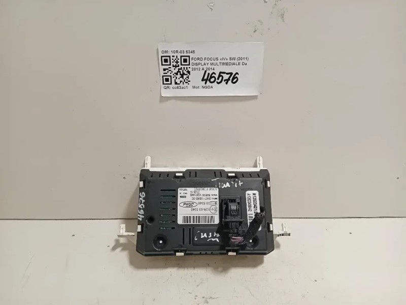 Display Multimediale 10R-03 5345 Ford Focus IV SW 2011
