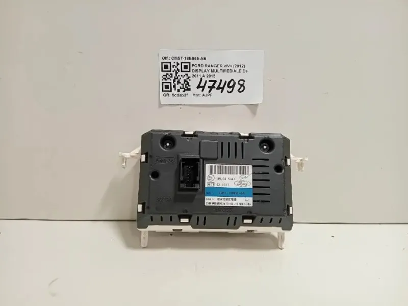Display Multimediale CM5T-18B955-AB Ford Ranger IV 2012