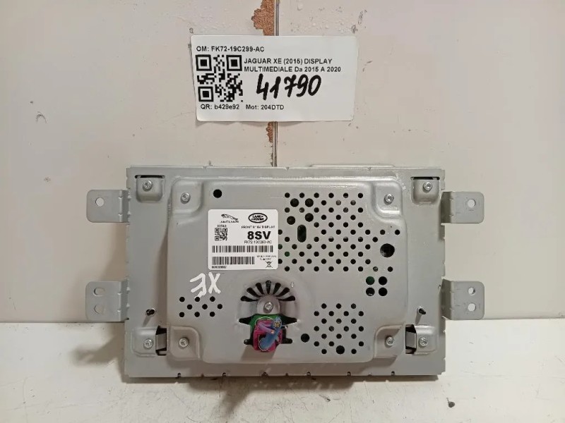 Display Multimediale FK72-19C299-AC Jaguar XE 2015