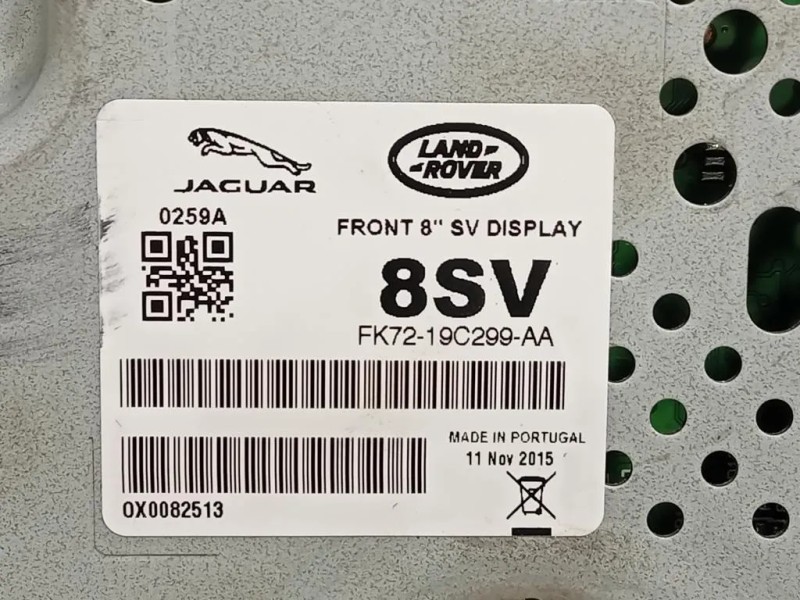 Display Multimediale FK72-19C299-AA Jaguar XE 2015