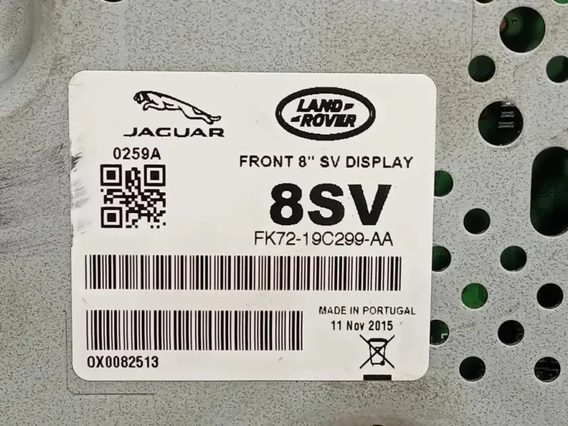 Display Multimediale FK72-19C299-AA Jaguar XE 2015