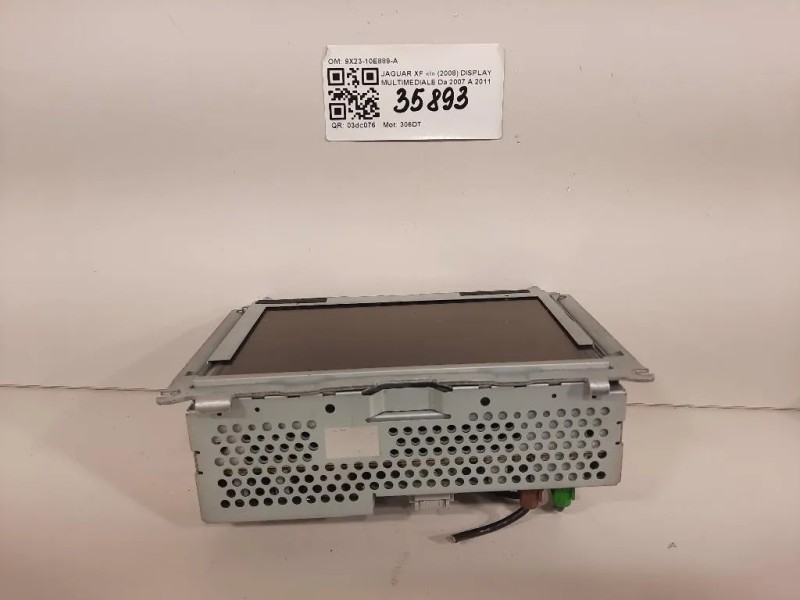 Display Multimediale 9X23-10E889-A Jaguar XF I 2008