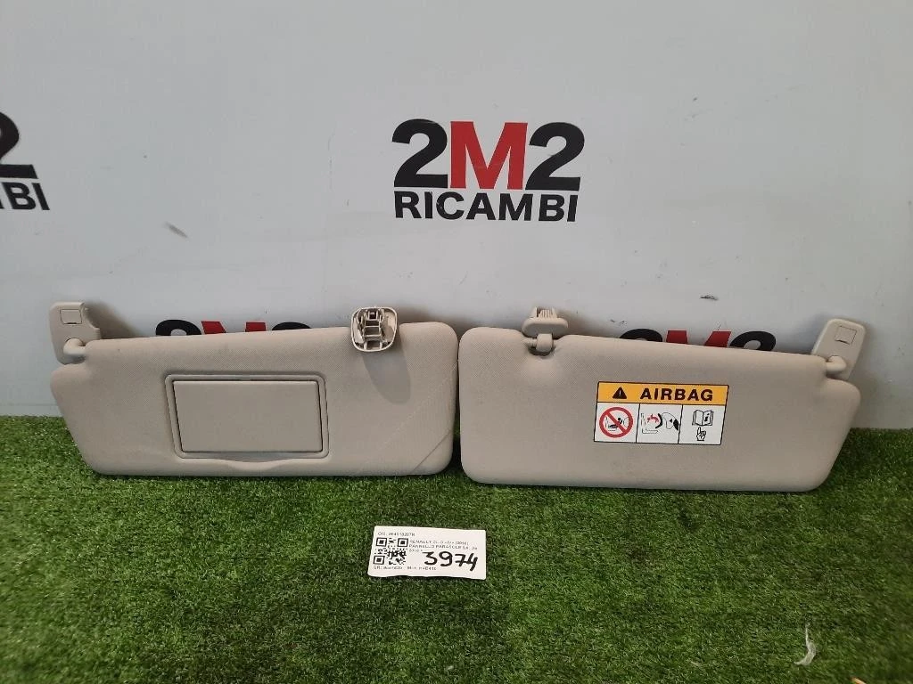 Pannello Parasole SX 964018287R PARASOLE Renault CLIO IV 2016