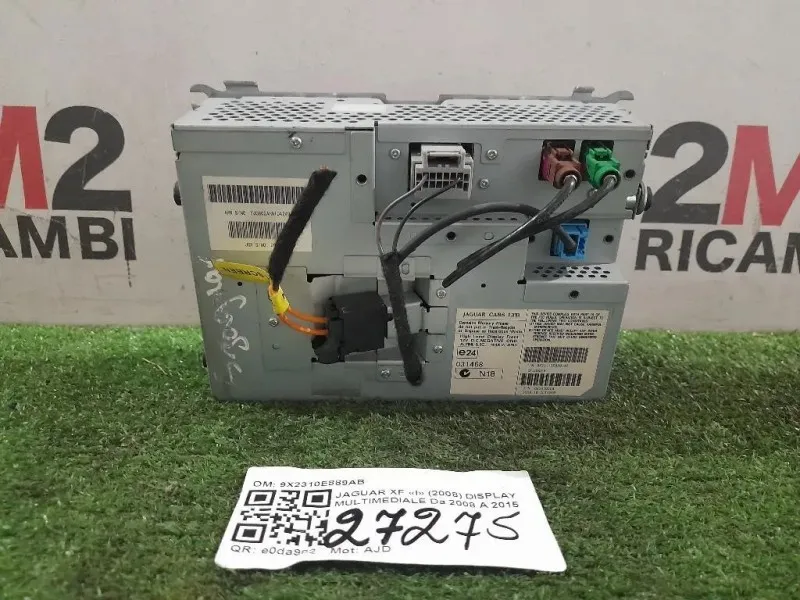 Display Multimediale 9X2310E889AB Jaguar XF I 2008
