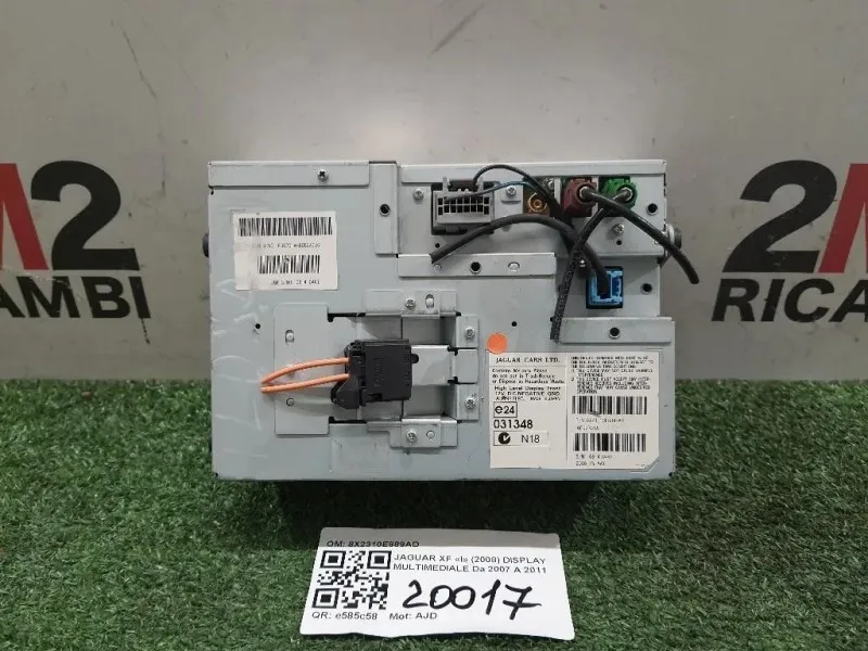 Display Multimediale 8X2310E889AD Jaguar XF I 2008