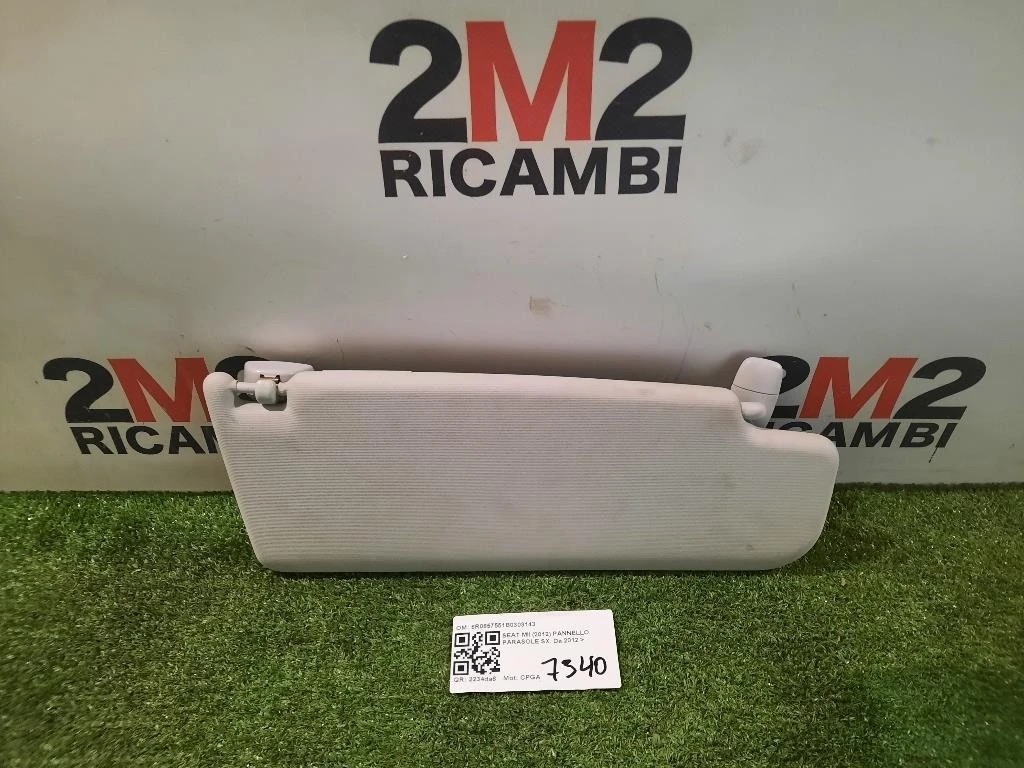 Pannello Parasole SX 6R0857551B0303143 Seat MII 2012
