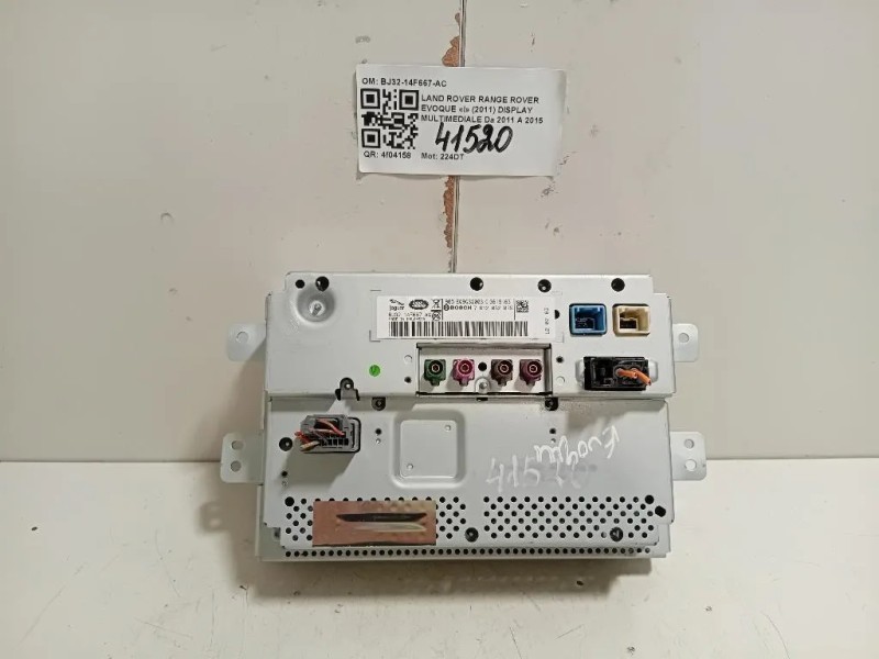 Display Multimediale BJ32-14F667-AC Land Rover Range Rover Evoque I 2011