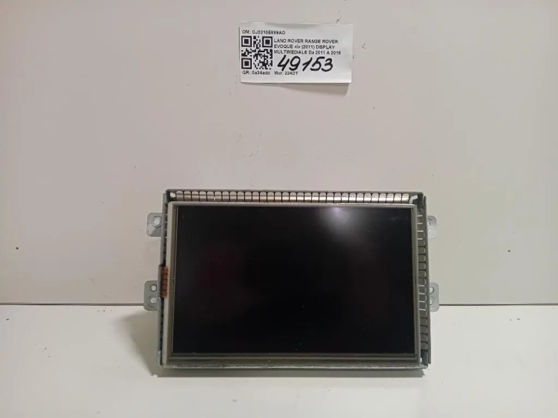 Display Multimediale CJ3210E889AD Land Rover Range Rover Evoque I 2011