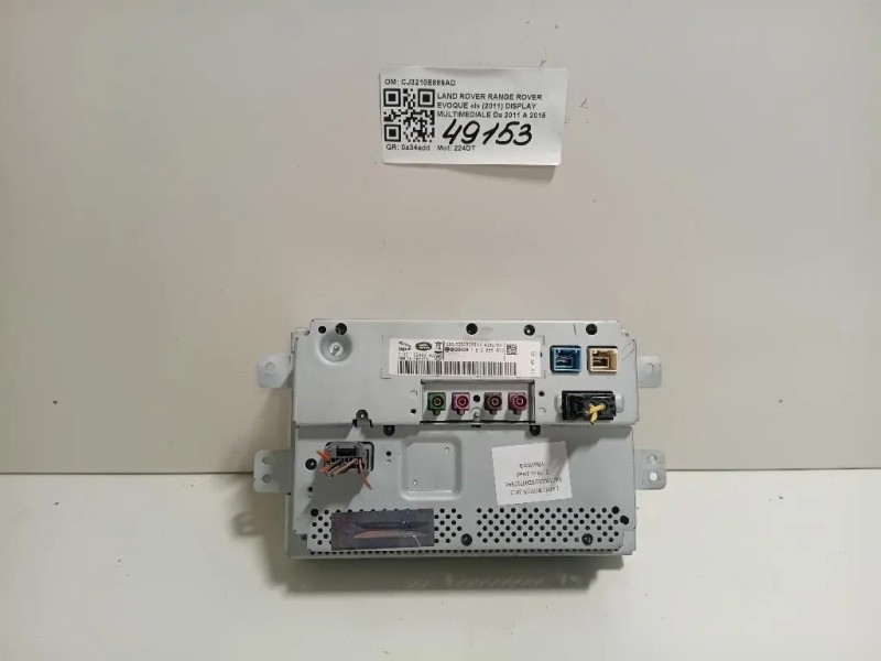 Display Multimediale CJ3210E889AD Land Rover Range Rover Evoque I 2011