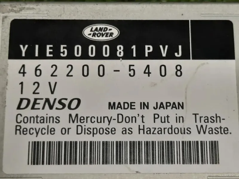 Display Multimediale 462200-5408 Land Rover Range Rover Sport I 2005