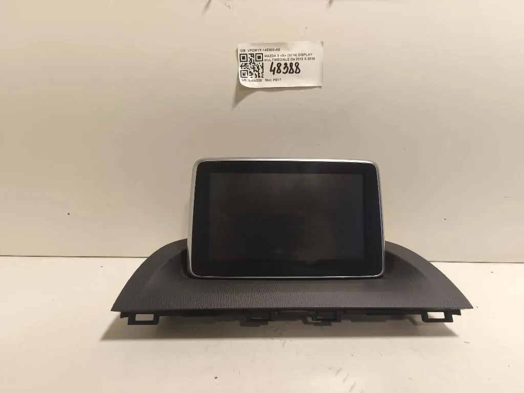 Display Multimediale VPDMYF-14E800-AE Mazda 3 III 2014