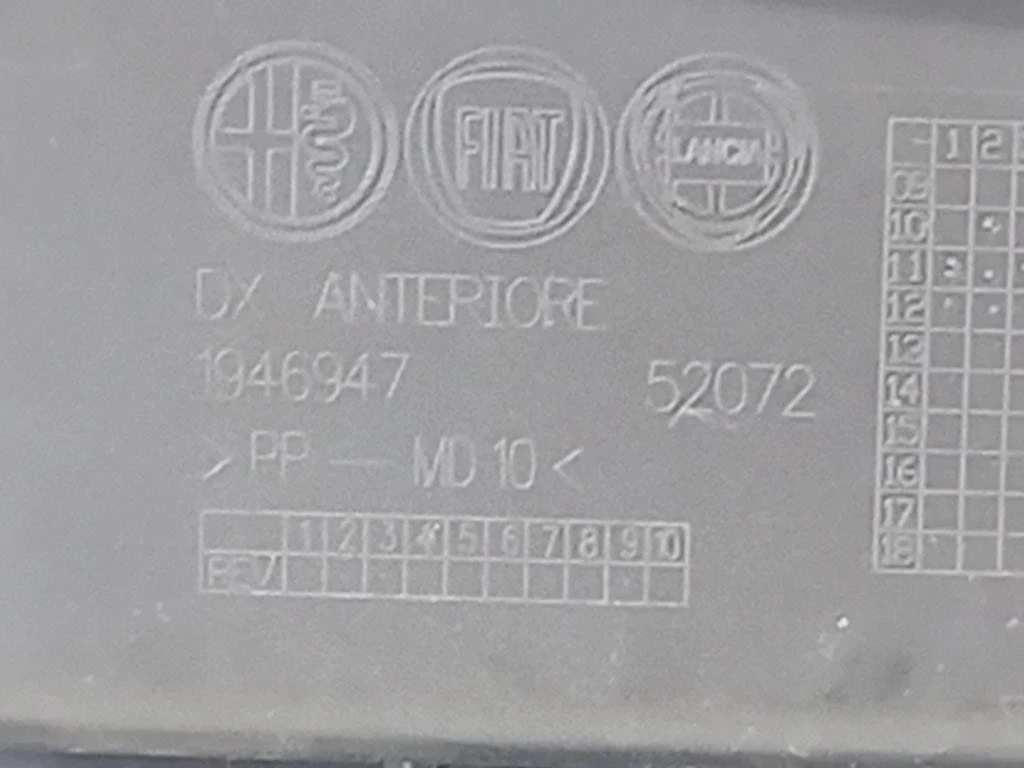 Pannello Rivestimento Porta ANT DX 156156905 Alfa Romeo Giulietta 2013