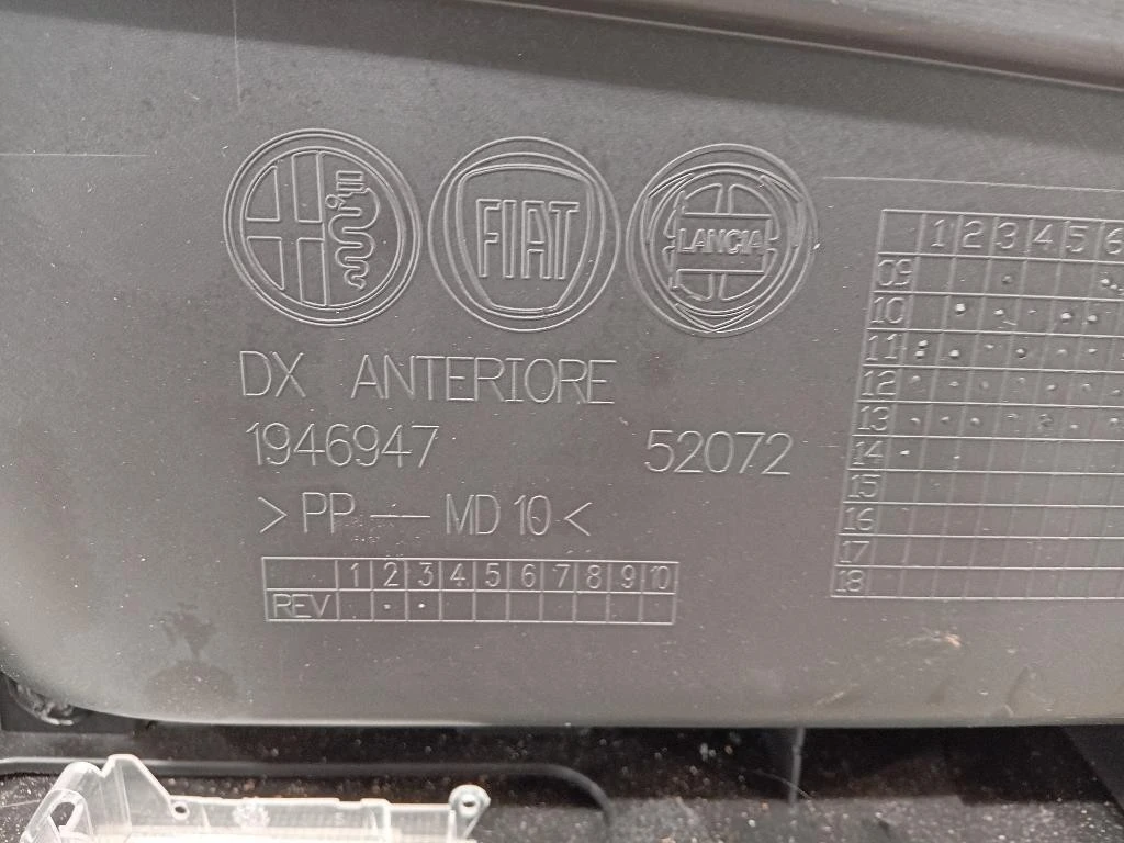 Pannello Rivestimento Porta ANT DX Alfa Romeo Giulietta 2013