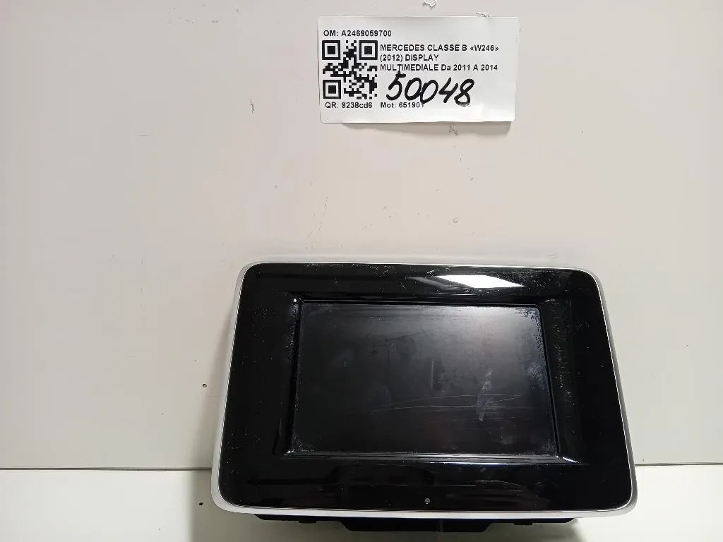 Display Multimediale A2469059700 Mercedes Classe B W246 2012
