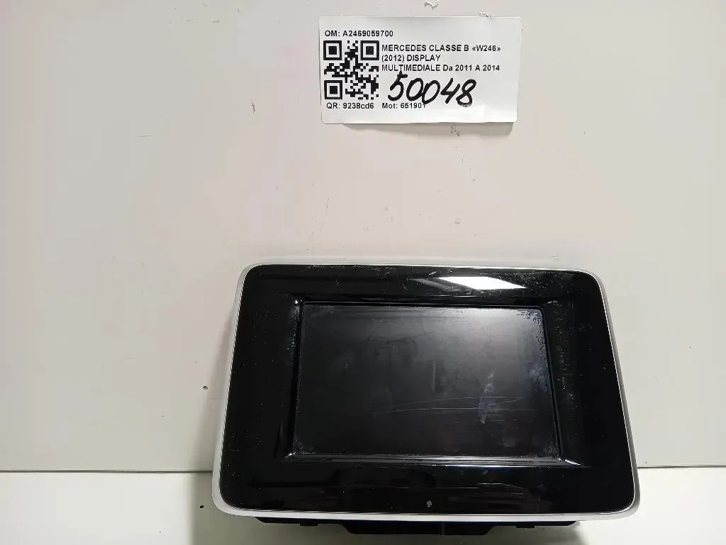 Display Multimediale A2469059700 Mercedes Classe B W246 2012
