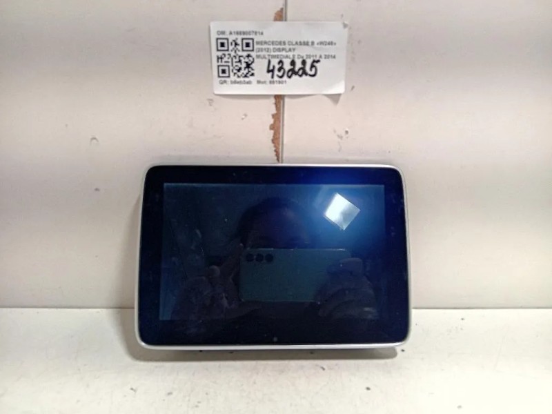 Display Multimediale A1669007814 Mercedes Classe B W246 2012