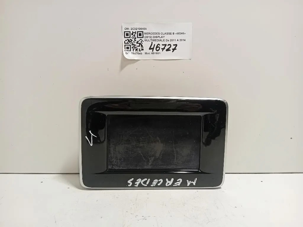 Display Multimediale 2C32105400 Mercedes Classe B W246 2012