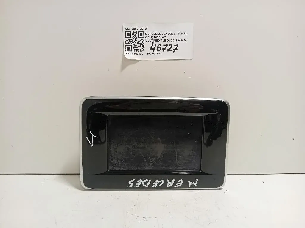 Display Multimediale 2C32105400 Mercedes Classe B W246 2012
