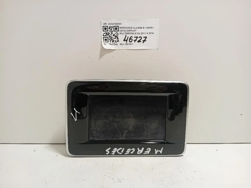 Display Multimediale 2C32105400 Mercedes Classe B W246 2012