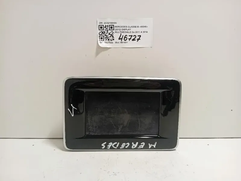 Display Multimediale 2C32105400 Mercedes Classe B W246 2012