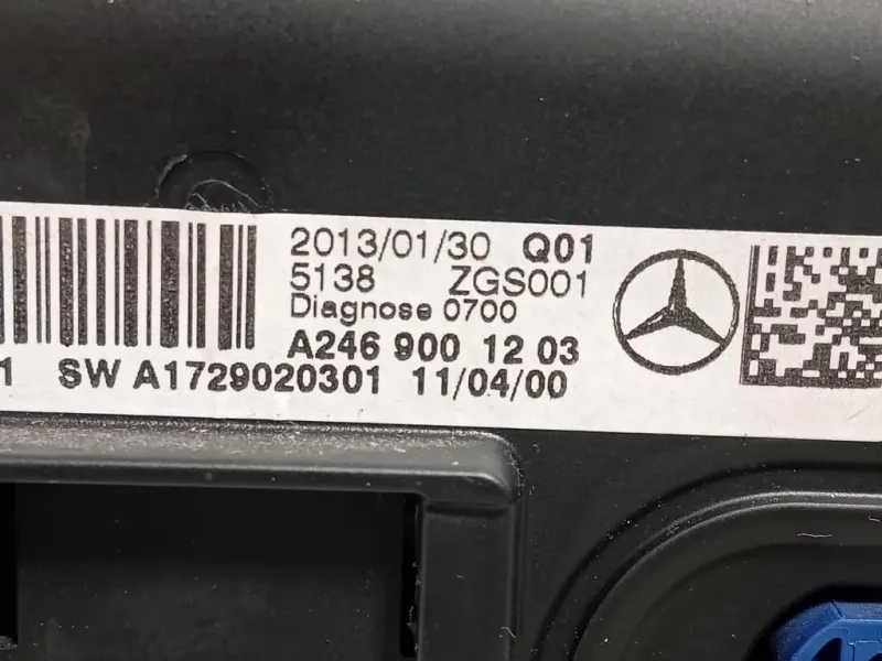 Display Multimediale 2C32105400 Mercedes Classe B W246 2012