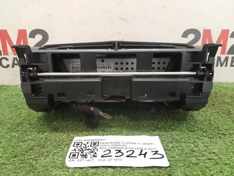Display Multimediale A2048205497 Mercedes Classe C W204 2007