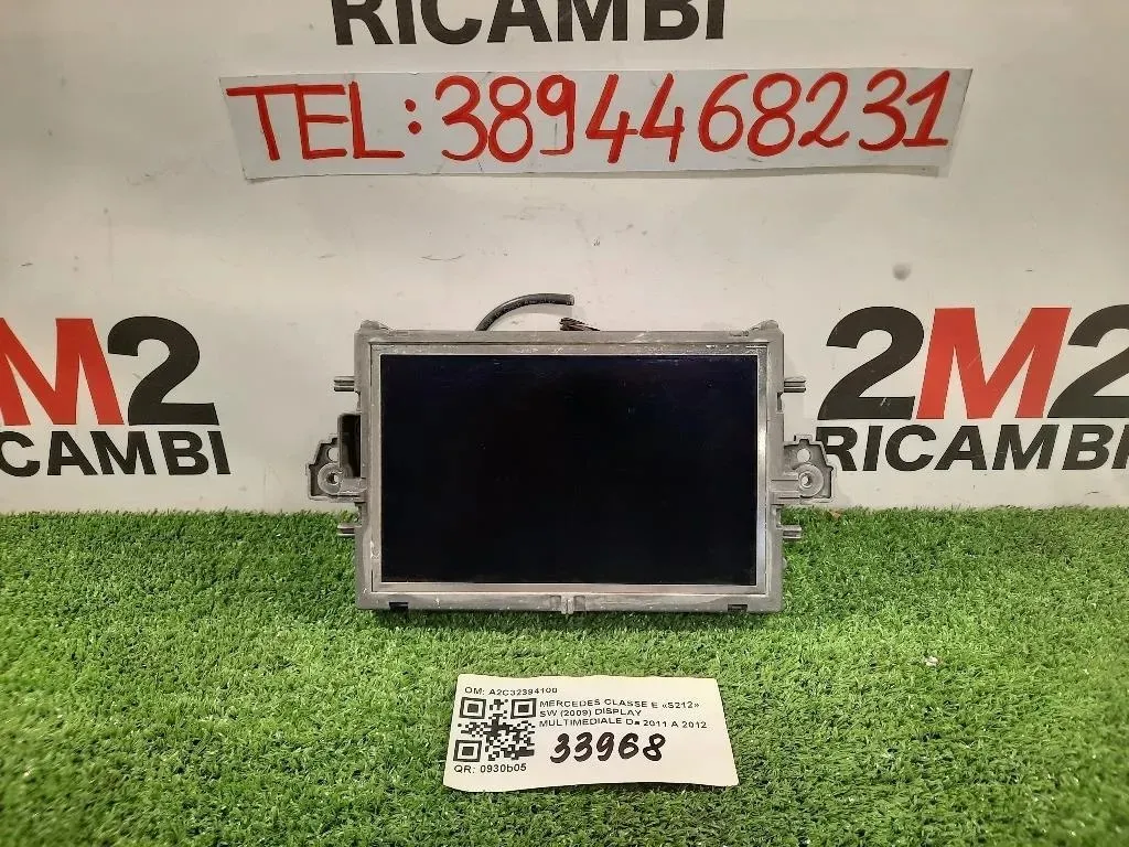 Display Multimediale A2C32394100 Mercedes Classe E S212 SW 2009