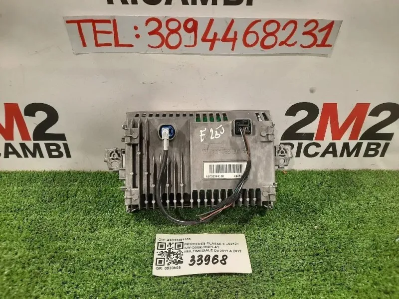 Display Multimediale A2C32394100 Mercedes Classe E S212 SW 2009