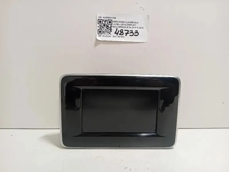 Display Multimediale A2469001206 Mercedes Classe GLA X156 2014