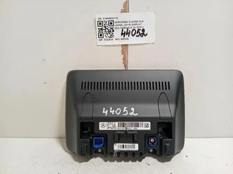 Display Multimediale A1669000115 Mercedes Classe GLE W166 2015
