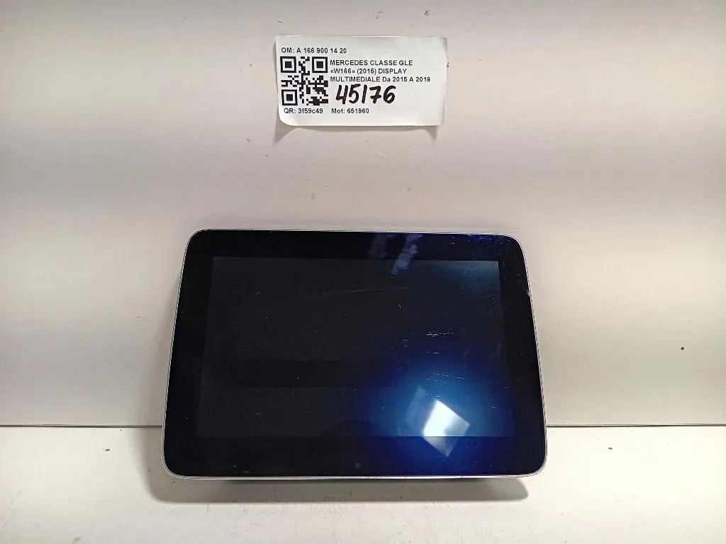 Display Multimediale A 166 900 14 20 Mercedes Classe GLE W166 2015