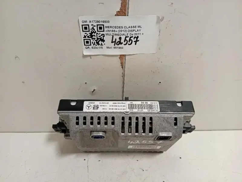 Display Multimediale A1729016500 Mercedes Classe ML W166 2012