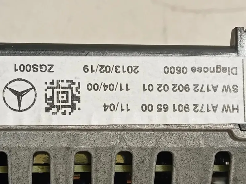 Display Multimediale A1729016500 Mercedes Classe ML W166 2012