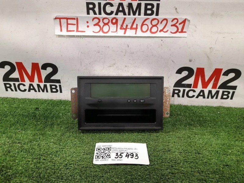 Display Multimediale MR532881 Mitsubishi Pajero III 2000