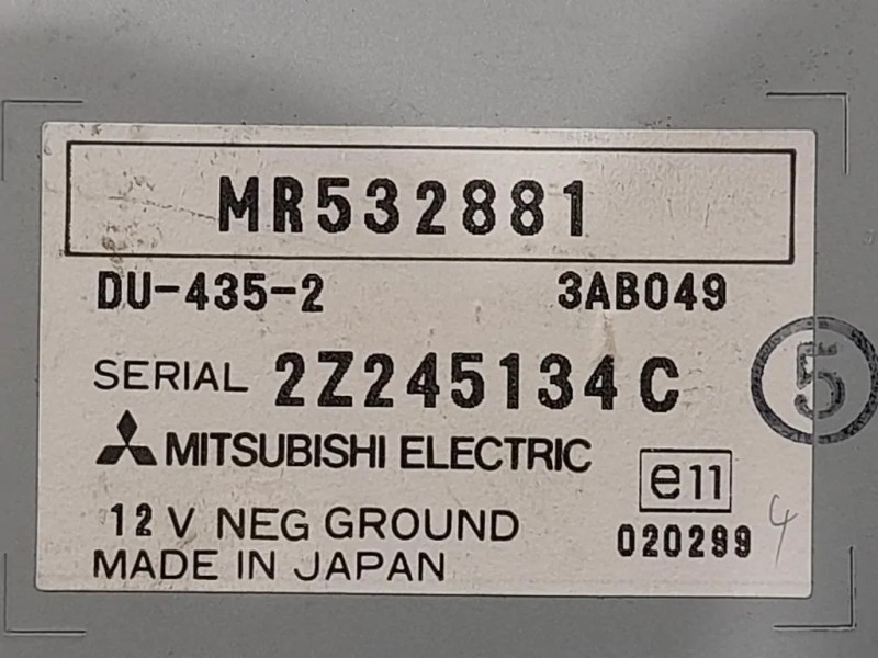 Display Multimediale MR532881 Mitsubishi Pajero III 2000