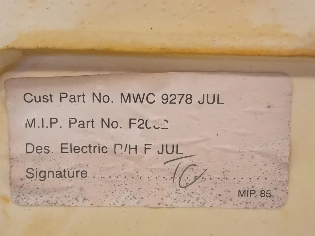 Pannello Rivestimento Porta ANT DX MWC7754JUL Land Rover Discovery I 1990