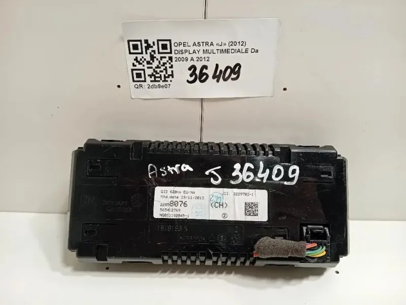 Display Multimediale Opel Astra J 2012