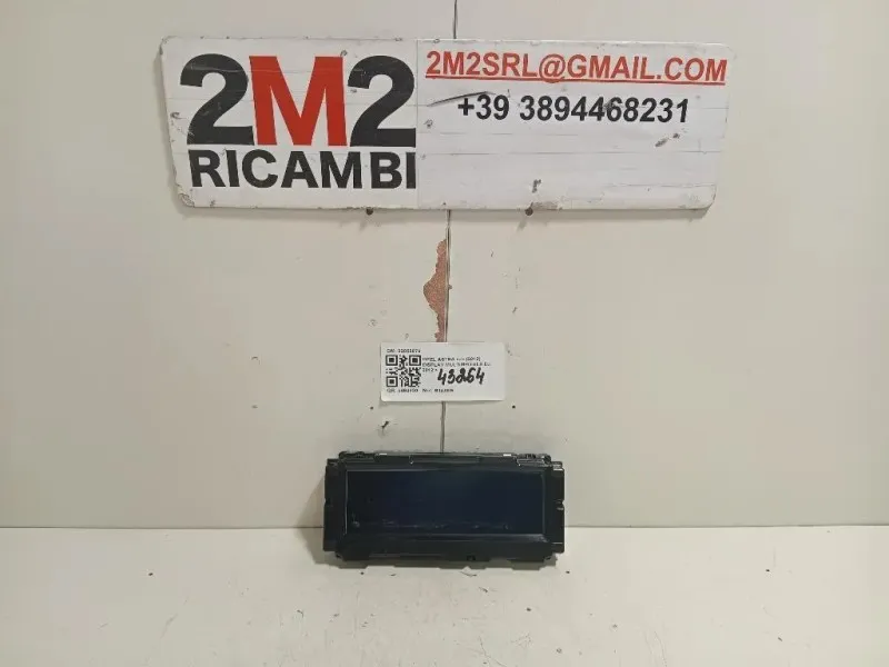 Display Multimediale 22858076 Opel Astra J 2012
